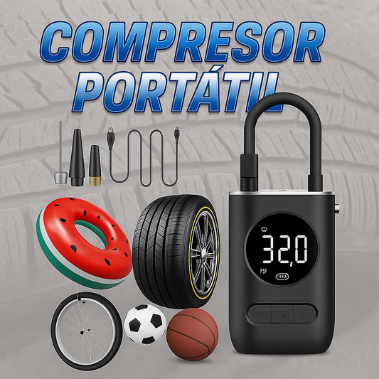 Compresor Aire Multifuncional - Portatil
