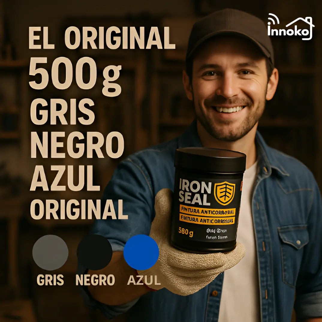 Iron Seal Reparacion Pintura para Metales que Aísla el Oxido (original) 500gr